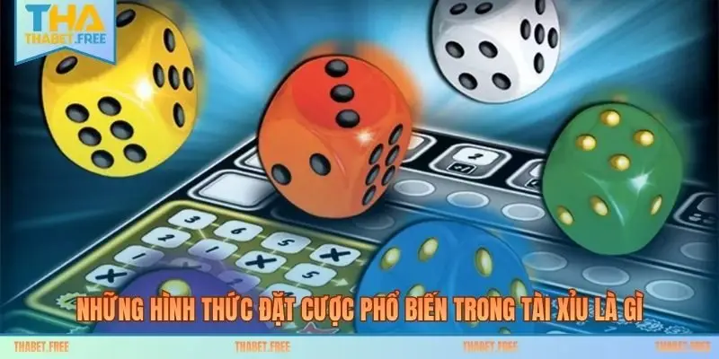 Những hình thức đặt cược phổ biến trong tài xỉu là gì